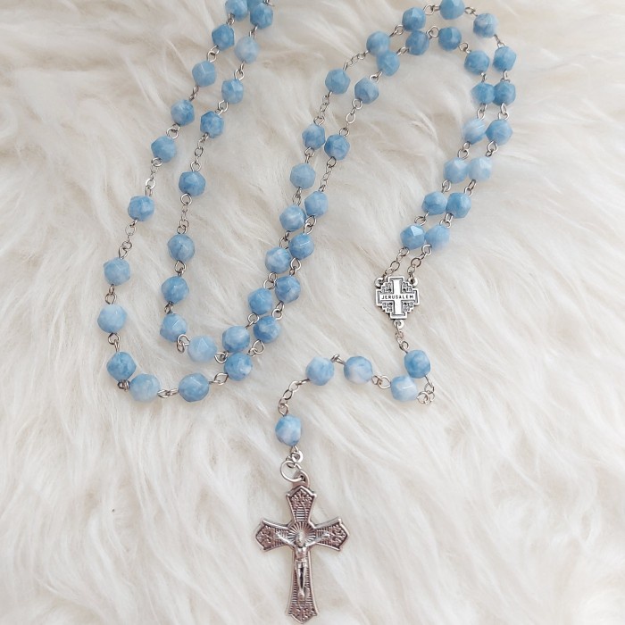 Rosario - Rosario Batu Alam Hexagonal - Hollishop