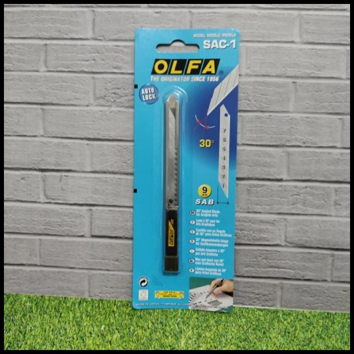 

Pisau Grafik 9Mm Sac-1 Olfa Snap Off Blade Graphic Cutter
