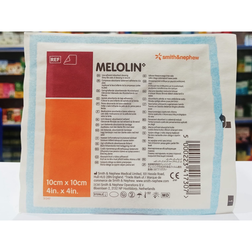 Melolin 10x10 cm Menyerap Eksudat pada luka