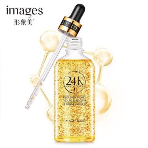 24K Gold Essence Pelembab / Pengecil Pori-pori Wajah Profesional