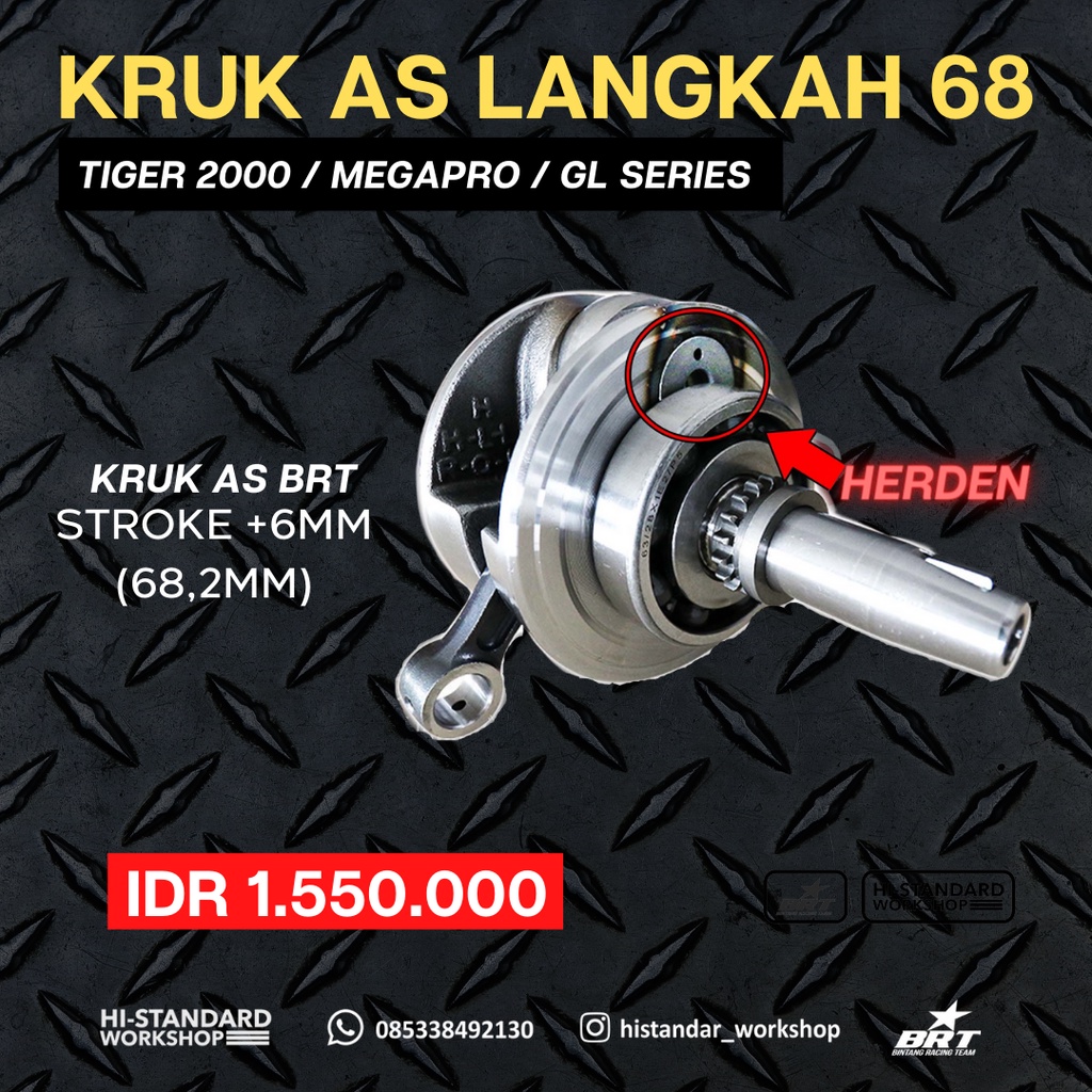 KRUK AS TIGER STORE UP LANGKAH 68 BRT FULL TORSI