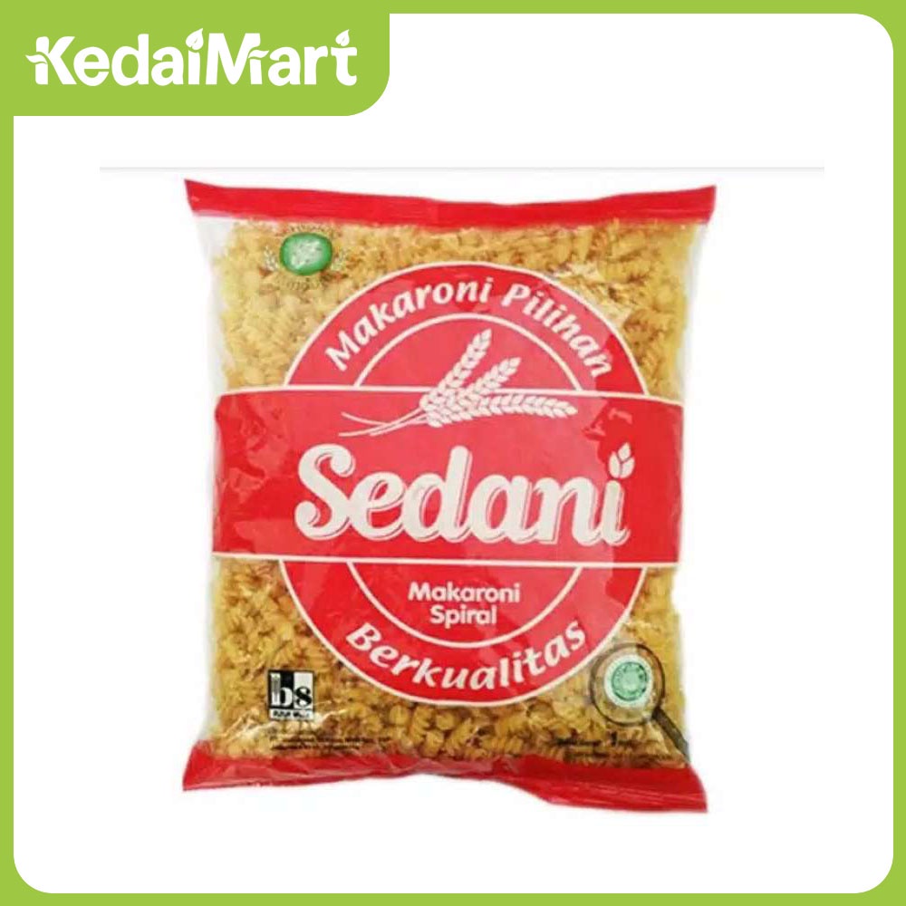 

Sedani Pasta Makaroni Spiral 1 Kg