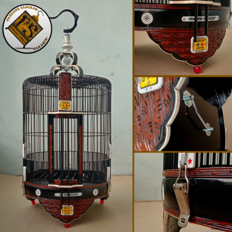 SANGKAR/KANDANG ANIS ORIQ JAYA MOTIF BATIK