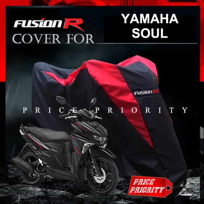 COVER MOTOR / SARUNG MOTOR WARNA YAMAHA SOUL WATERPROOF MERK FUSION R