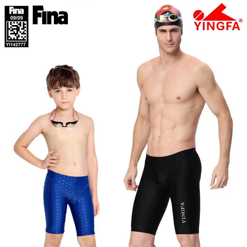 [Ready Stock ] YINGFA FINA Baju Renang Celana Pendek Pria Profesional Celana Renang 9205 Kompetisi B