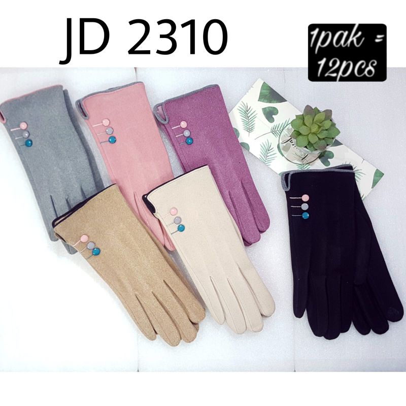 sarung tangan wanita spandex touch screen jd 2310