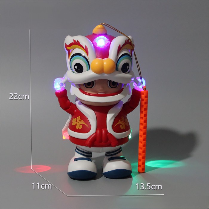 Dance Barongsai Imlek Kado Mainan Musik Joget Barongsay Souvenir Imlek Ornamen Imlek Harga Grosir Termurah