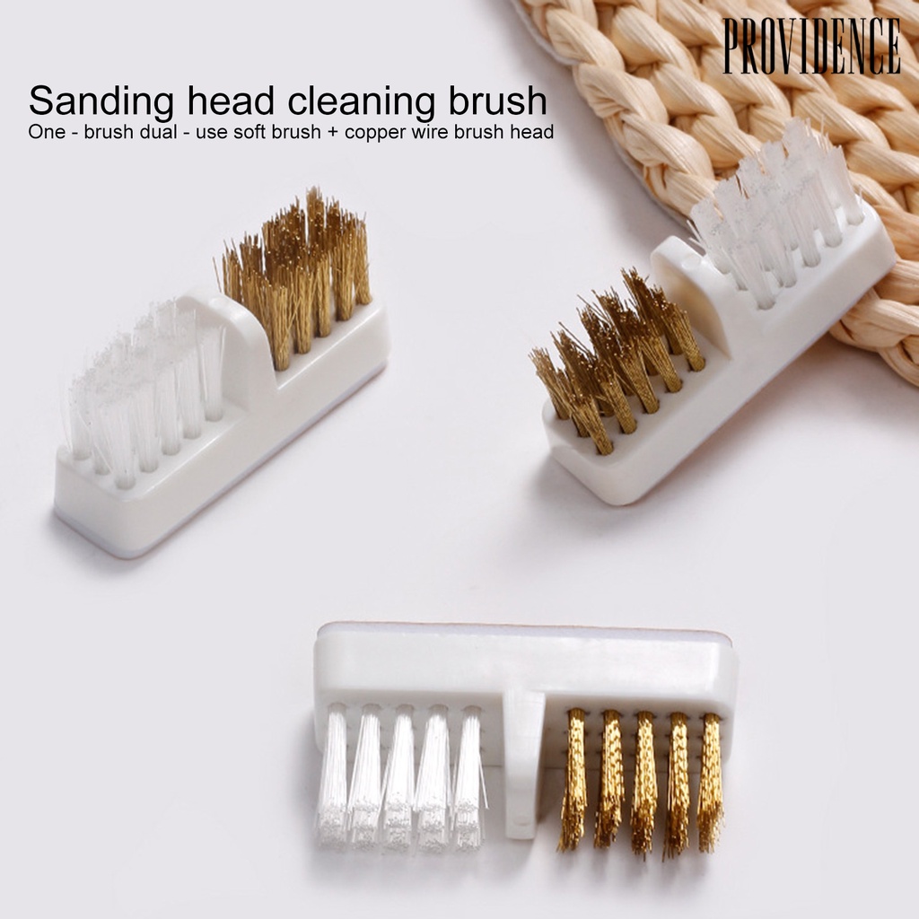 Providence Manicure Drills Brush Lembut Elastisitas Tinggi Anti Gores Kawat Tembaga Penggunaan Ganda Mesin Manicure Listrik Bor Gerinda Kepala Sikat Kuku Aksesoris