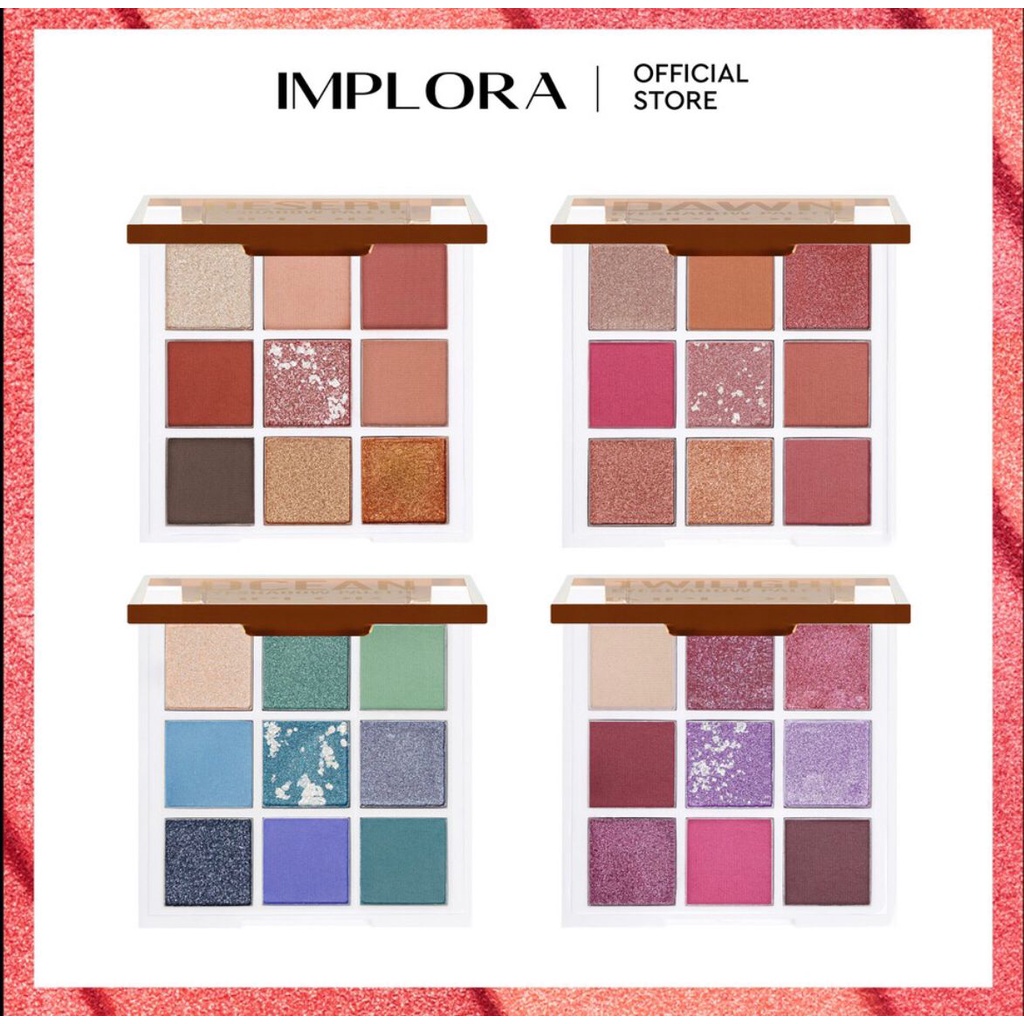 IMPLORA EYE SHADOW PALLETE