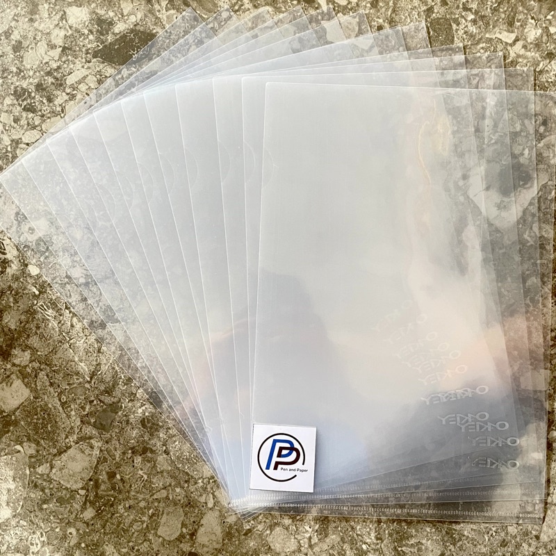 

Map L Plastik Folder One Transparan Putih 1 Pack