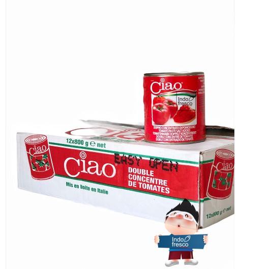 

8.8 Terlaris Ciao Pasta Tomat - Tomato Paste 800g