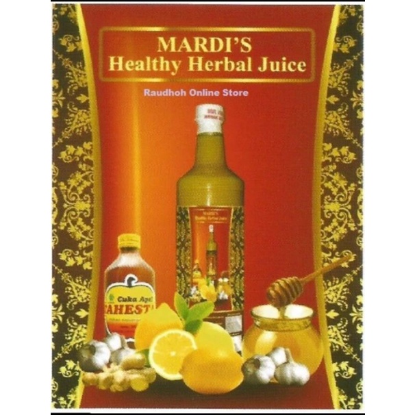 

MARDI S HEALTHY HERBAL JUICE Jus sehat stroke jantung koroner