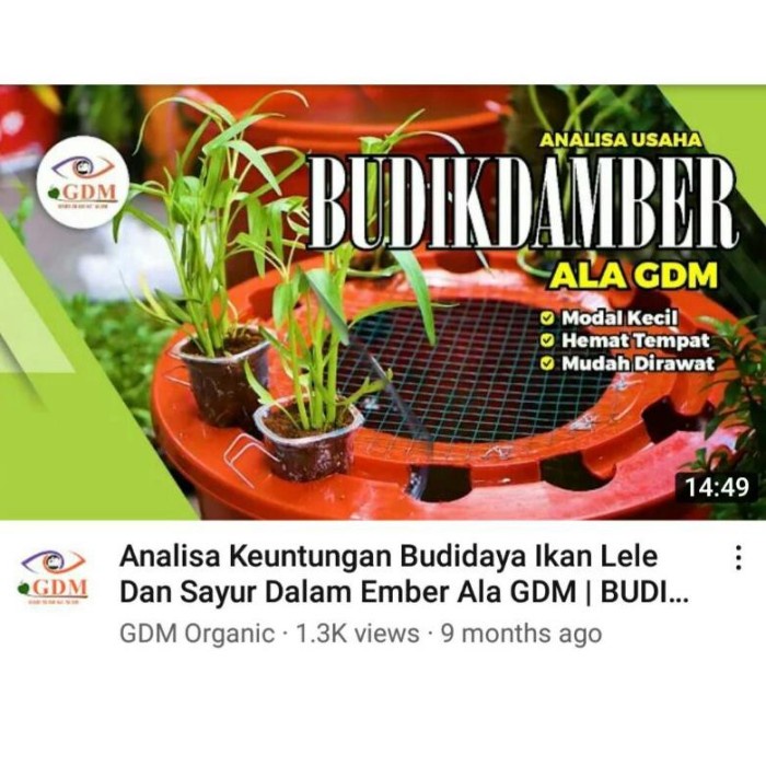 Suplemen Organik Gdm Untuk Perikanan 5 Liter