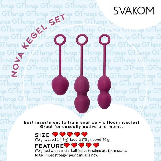 Nova Kegel ball Set