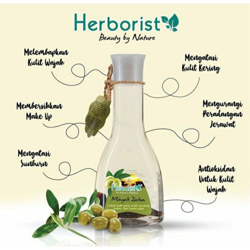 galerybeautysemarang Herborist Minyak Zaitun 75ml | Herboris Minyak Zaitun 150ml | Herboris