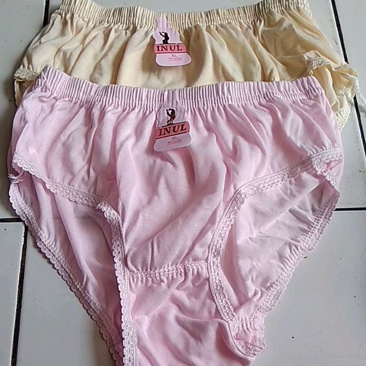 per 1pcs CD WANITA MEREK INUL BAHAN KATUN SOFT/cd inul terlaris