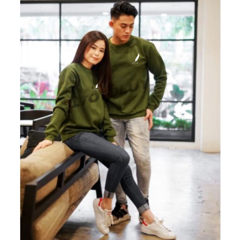 Baju COUPLE GOLD RUSH  terbaru lengan panjang  kaos Trendy dan kekinian/ harga sudah termasuk 2pcs