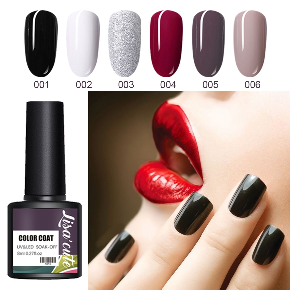 Set Kutek Gel UV LED gel polish 48 / 45 / 30 / 22 COLOUR nail art Cat Kuku nail Polish