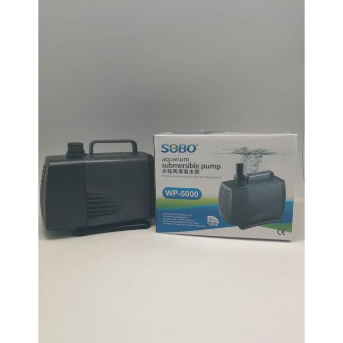 Sobo Pompa Air Water Pump Kolam Aquarium Pompa Celup Wp-5000