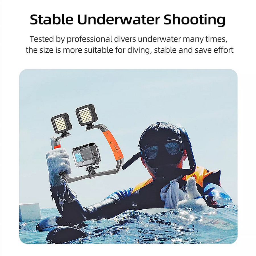 Telesin Aluminium Diving Rig Stabilizer for Dji Action Camera Gopro