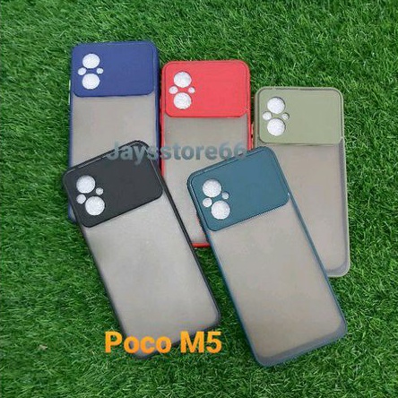 Case Dove My Choice POCO M5 Pelindung Kamera