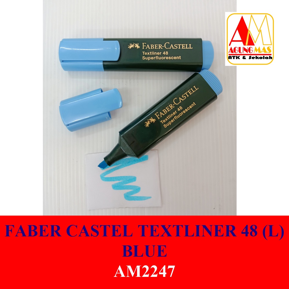 

FABER CASTEL TEXTLINER 48 (L) BLUE