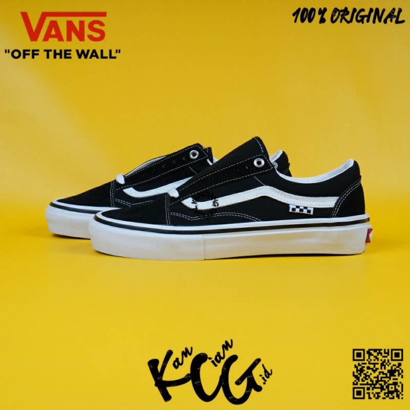 Vans Old Skool Pro Skate Black White 100% Original Bnib