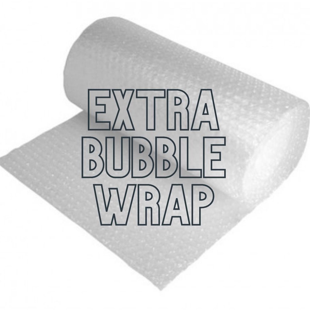 

Extra Tambahan Bubble Wrap agar lebih aman