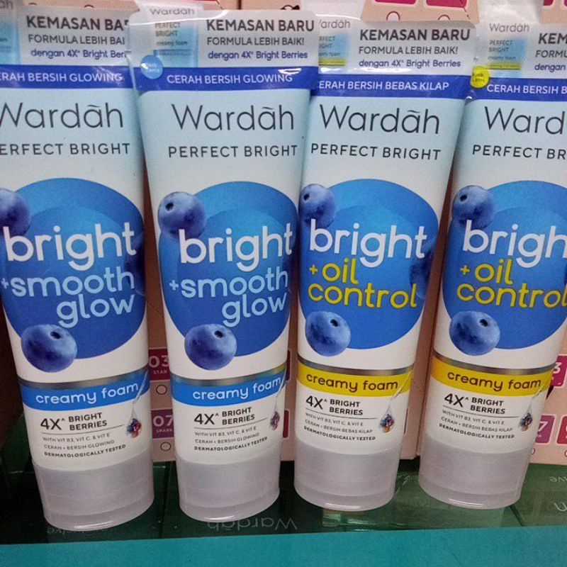 Wardah Perfect Bright Creamy Foam Ready 100 ml &amp; 50 ml