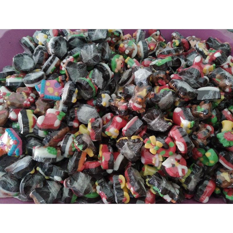 coklat karakter natal mix 1 kg