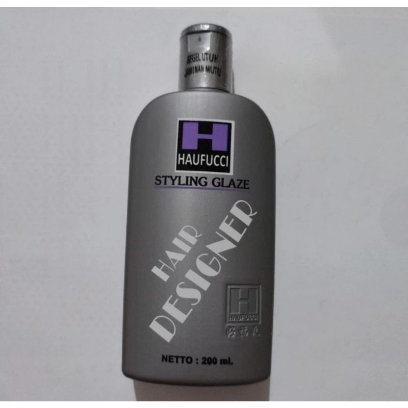 HAUFUCCI Styling Glaze Hair Designer-200ml Styling Rambut Hair Glaze