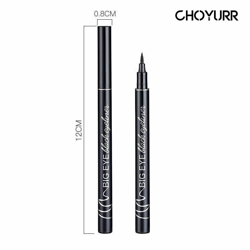 【COD】Eyeliner Waterproff Pensil Alis Cair Warna Hitam Anti Air Pen Pencil Aksesoris Kecantikan Korea Cair Warna Hitam Anti Air Make Up-CH