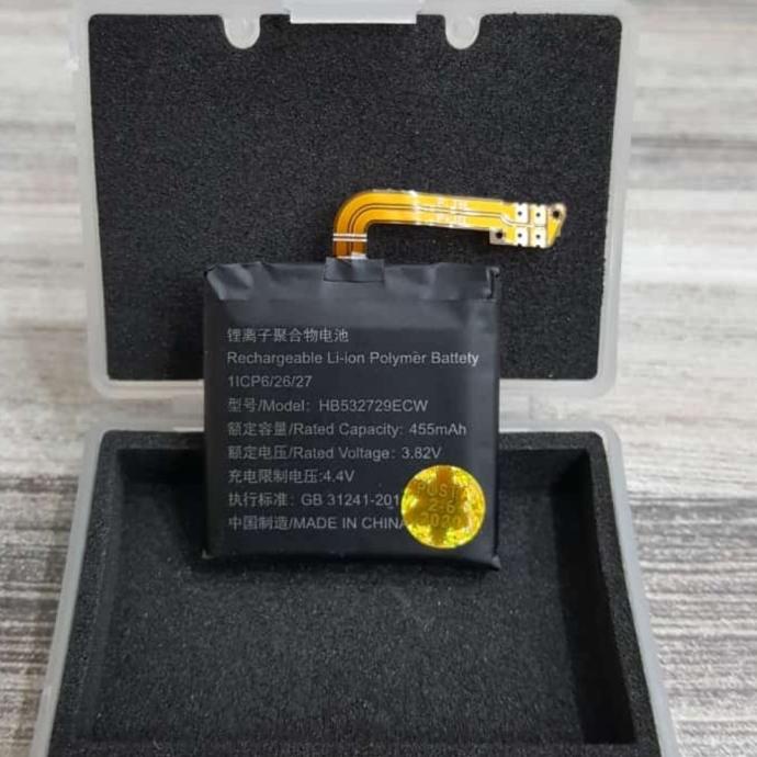 Baterai Huawei Smartwatch Gt2 46Mm Smart Watch Gt 2 46Mm Hb532729Ecw