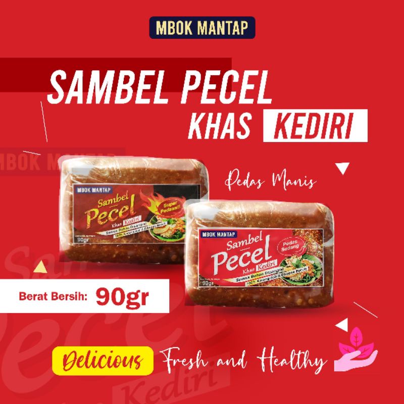 

Sambel Pecel MBOK MANTAP Super Pedas dan Sedang Khas Kediri 90gr