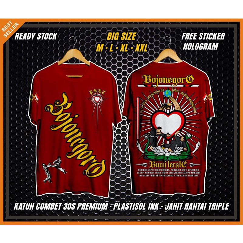 KAOS PSHT BOJONEGORO BUMI TERATE LAWASAN (TERBARU)