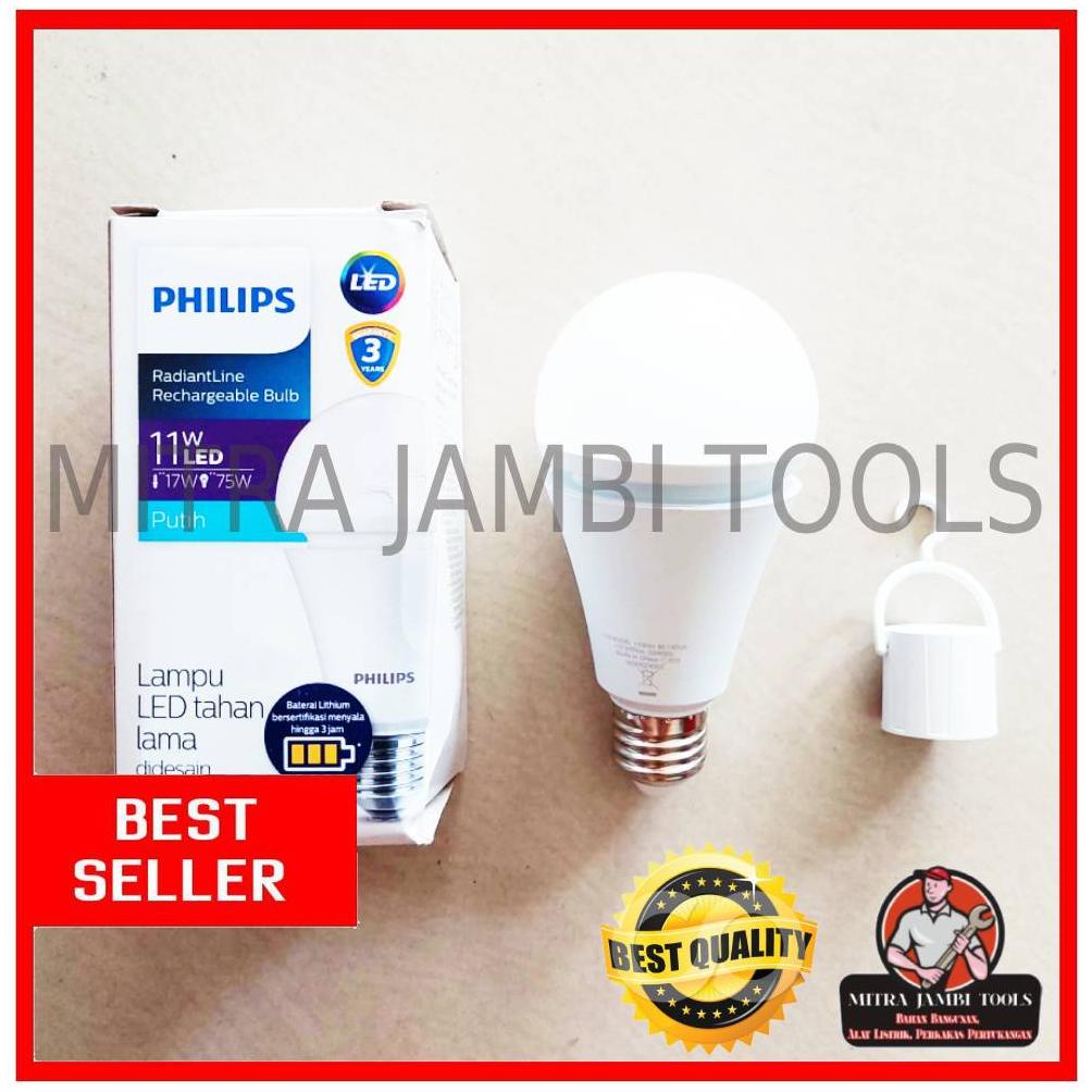 PRODUK- LAMPU EMERGENCY PHILIPS 11 WATT CAS MATI LAMPU NYALA .
