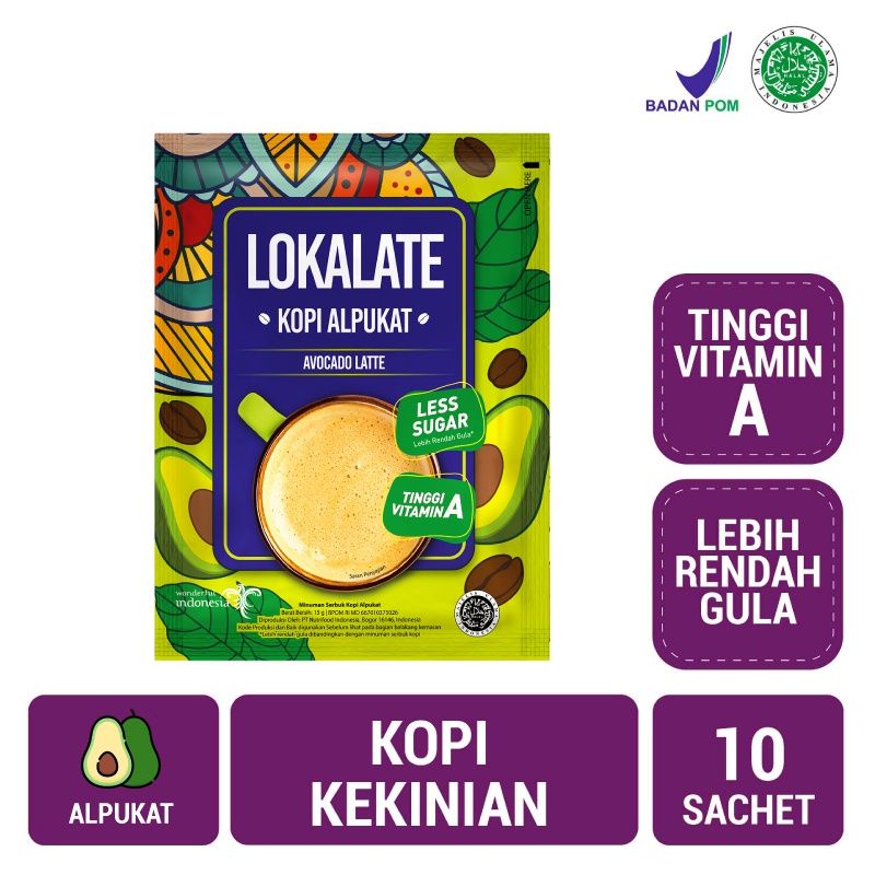 

Lokalate Kopi Alpukat 10s beli 2 GRATIS GELAS