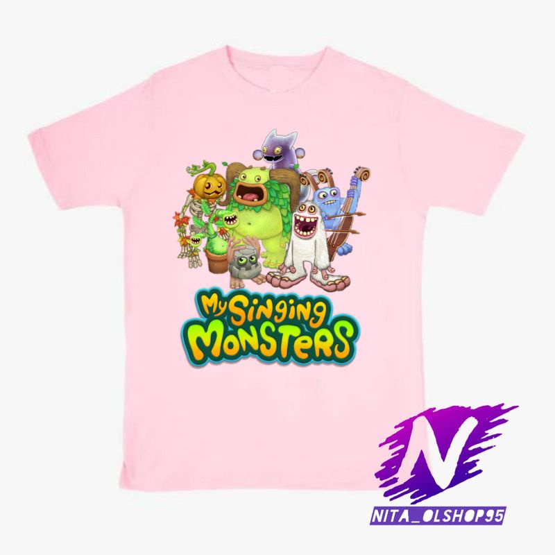 baju my singing monsters kaos anak mysingingmonsters