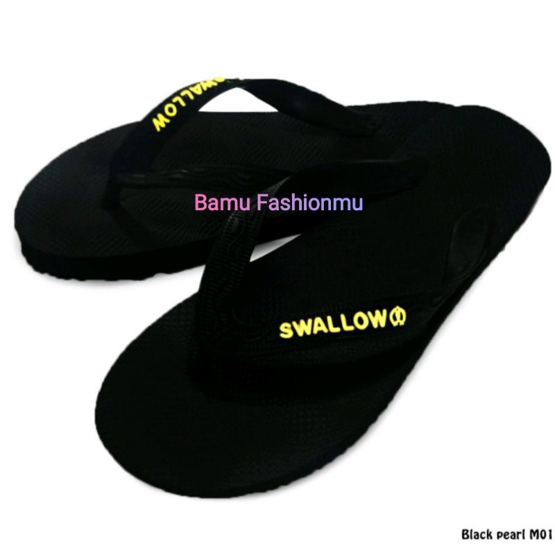 Sandal Jepit Swallow Black Pearl M01 & F01