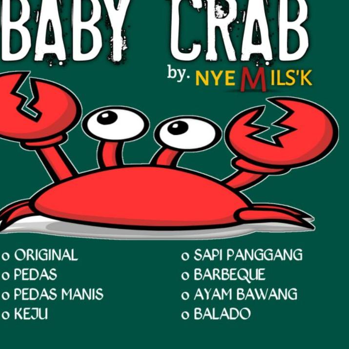 

さ Baby Crab tepak 500ml murah ォ
