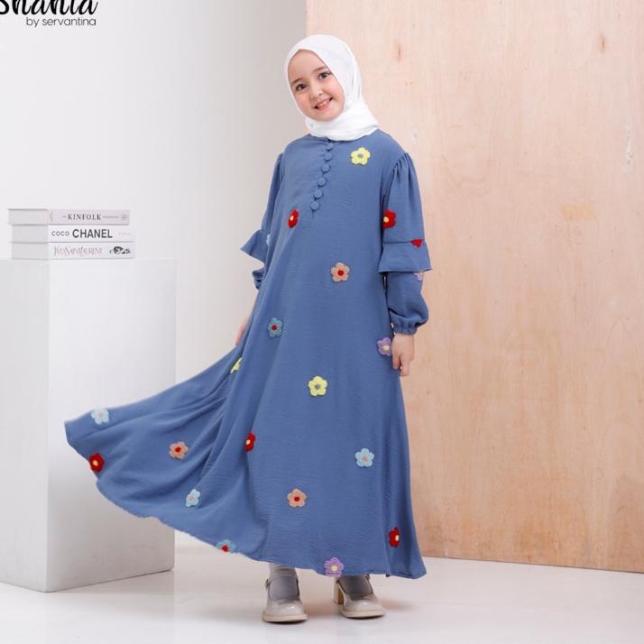 Shahia Servantina - Vinca Dress Gamis Anak Perempuan