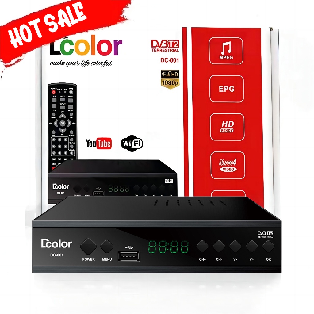 Jual Set Top Box Tv Digital Matrix DVB T2 HD / set top box dvb t2 / set