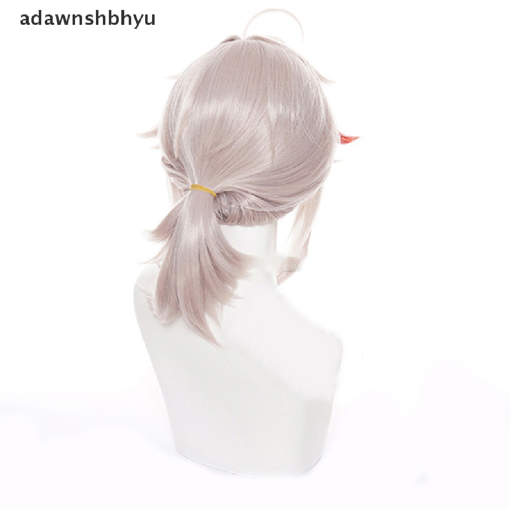 Adawnshbhyu Game Styled Beige Genshin Impact Cosplay Kazuha Wig Cosplay Gradasi Rambut ID