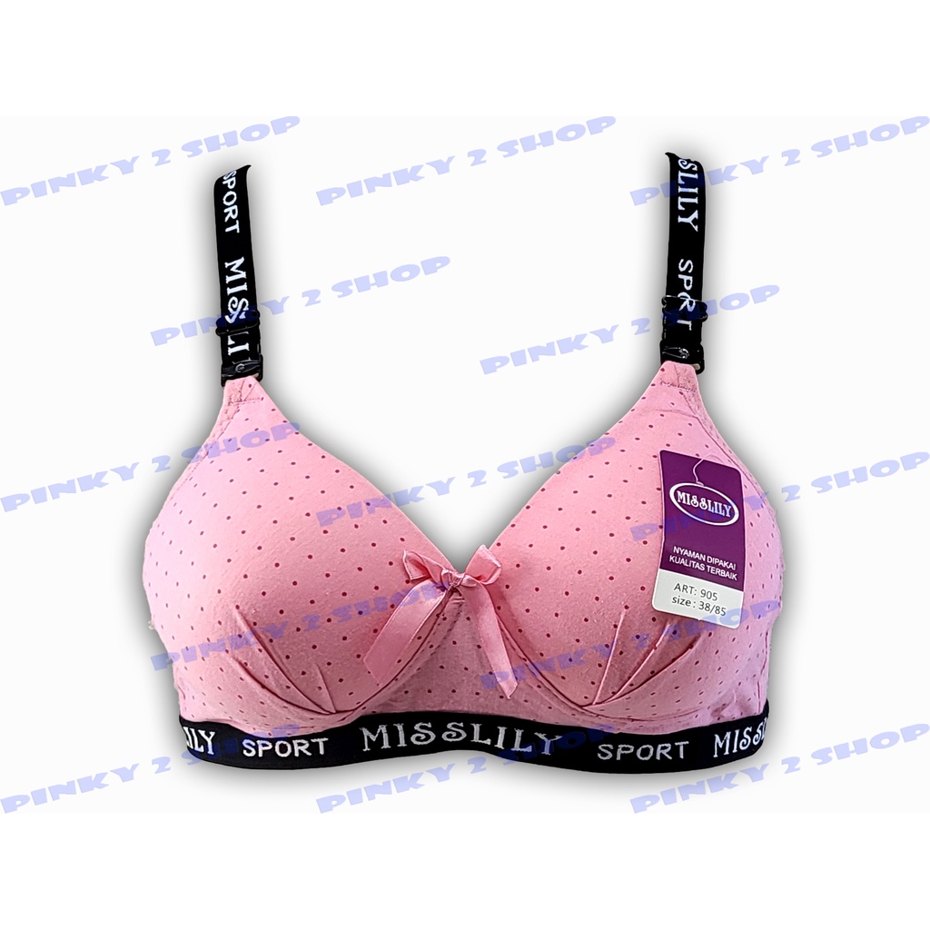 BRA BH BUSA TIPIS MOTIF BINTIK SIZE 36 - 42