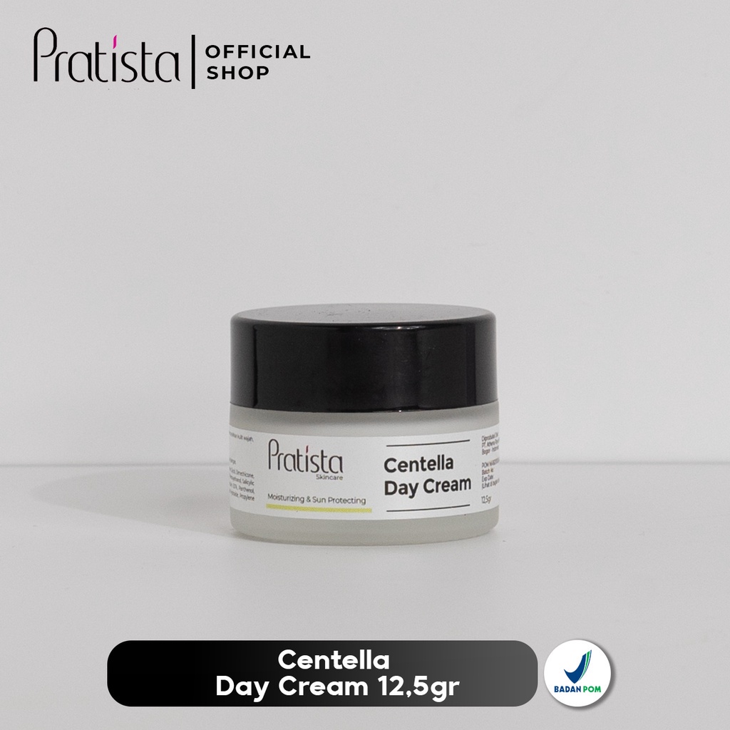 Krim Pagi Wajah Berjerawat Centella Day Cream SPF 30 Pratista Skincare Wajah Atasi Jerawat Beruntusan Komedo Ori BPOM