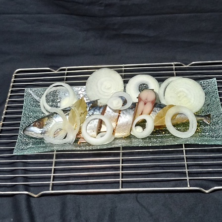 

Marinated Mackerel / Marinated Saba