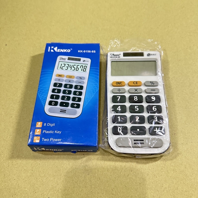 

Calculator Kalkulator Kenko 8 digit KK-9156-8S