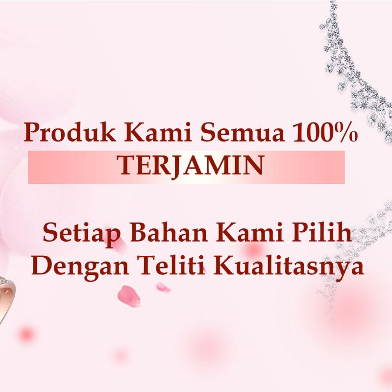 La Vienne - Anting Titanium Wanita - Erina - Berkilau Tidak Buram Anti Karat Anti Luntur - Bisa COD