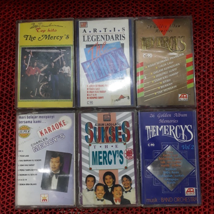 ✨Terlaris✨ Kaset pita THE MERCYS ORIGINAL ASLI