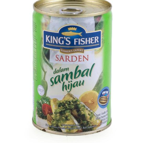 

PROMO HARI INI King's Fisher Sarden Sambal Hijau Makanan Kaleng 425 gr